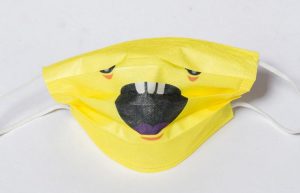 一次性无纺布定位印花口罩