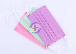 素色水刺无纺布口罩/儿童款